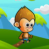 Monkey Slide Game App Icon