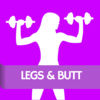 Legs and Butt Gym Woman Fitness Workout to Lift Glutes and Get Buttocks Like Brazilian