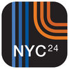 NYC Subway 24-Hour KickMap plus App Icon