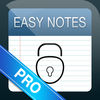 Easy Notes Locker Pro - Password Protected Notepad App Icon