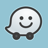 Waze social GPS traffic and gas App Icon