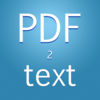 PDF to TXT - Extracts Text From PDF App Icon