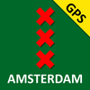 Amsterdam The Map GPS App Icon