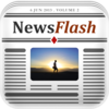 NewsFlash ~ Breaking News and World Headlines RSS Reader App Icon