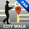 Paris Walking Tours and Map App Icon