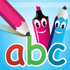 abc PocketPhonics letter sounds and writing  plus first words App Icon