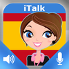 iTalk Испанский Разговорный записать и воспроизвести научитесь говорить быстро слова выражения и тесты для носителей Русского языка App Icon