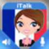 iTalk Frans conversatie leer snel spreken met een grote woordenschat App Icon
