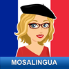 Learn French quickly with SRS Memorization - MosaLingua English -gt; French App Icon