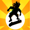 Pocket Skater Online Xtreme Downhill Street Skate-Boarding and Roller-Blade Drift PRO App Icon