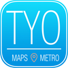 Tokyo Map and Metro App Icon
