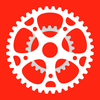 BIKE TRACKS - CYCLE COMPUTER FOR MOUNTAIN BIKING AND ROAD CYCLING App Icon