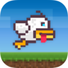 Flappy Duck - Great Adventure of tiny pixel Bird App Icon