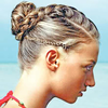 BEAUTIFUL BANDED HAIR  Hairstyles with French Braids Twists Buns and Ponytails