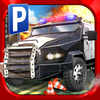 3D Police Parking Simulator Game - Real Life Driving Test Run Sim Racing Games App Icon