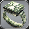Dollar Ring Origami App Icon