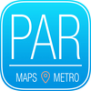 Paris Map and Metro Offline - Street Maps and Public Transportation around the city App Icon