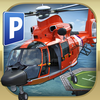 3D Helicopter Parking Simulator Games - Real Heli Flying Driving Test Run Park Sim Game App Icon