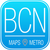 Barcelona Map and Metro Offline - Street Maps and Public Transportation around the city App Icon