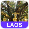 Laos Offline Map - PLACE STARS App Icon