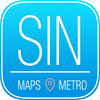 Singapore Map and Metro Offline - Street Maps and Public Transportation around the city App Icon