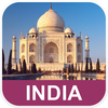India Offline Map - PLACE STARS App Icon