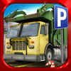 Car Parking Games Trash Truck App Icon