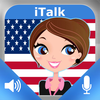 iTalk Американский Английский Разговорный записать и воспроизвести научитесь говорить быстро слова тесты для носителей Русского языка App Icon
