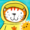 Poppy Cat and the Bubble Volcano App Icon