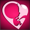 Fetal Heartbeat Monitor UnbornHeart - Microphone Baby Heart Rate Sound Stethoscope App Icon