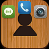 homescreen contact - one touch callmessage for favorites friends App Icon
