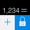 Secret Calculator Icon - Safe and Secure Photo Videos Secret Notes Password Keeper Manager Send Encode Messages Keep and Protect All Private Data and Information in One App App Icon