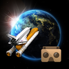 VR Space mission Moon Explorer App Icon