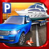 RV and Boat Towing Parking Simulator Real Road Car Racing Driving App Icon