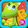 Alphabet Aquarium School Adventure Vol 1 Teachme Letters - Animated Puzzle Games for Preschool and Kindergarten Explorers by 22learn App Icon