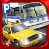 Bus Driving Taxi Parking Simulator Real Extreme Car Racing Sim App Icon