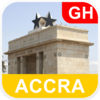 Accra Ghana Offline Map - PLACE STARS