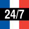 French Phrases 24/7 Language Learning App Icon