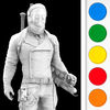 Figuromo Artist  Steam Machinist - 3D Color Combine and Design Steampunk Sculpture
