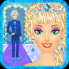 Ice Queen Wedding Salon Frost Bridal Dressup Game