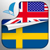 Learn SWEDISH Fast and Easy - Learn to Speak Swedish Language Audio Phrasebook and Dictionary App for Beginners App Icon