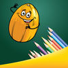 Coloring Me Healthy Fruit App Icon
