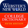 Websters New World  College Dictionary 2014 5th Edition - completely revised and expanded reference App Icon