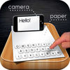 Paper Keyboard - Fast typing and playing with an alternative printed projector keypad