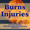 Burns Injuries Exam Review-2000 Flashcards Study Notes Terms and Quizzes