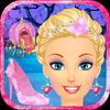 Cinderella Princess Makeup and Dressup Salon Game App Icon