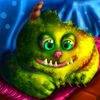 Green Monster Fruit Slash App Icon