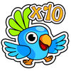 The Parrots Multiplication Game - Times Table App Icon