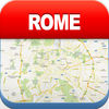 Rome Offline Map - City Metro Airport App Icon
