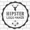 Hipster Logo Maker - Logo Maker and Logo Creator BandW App Icon